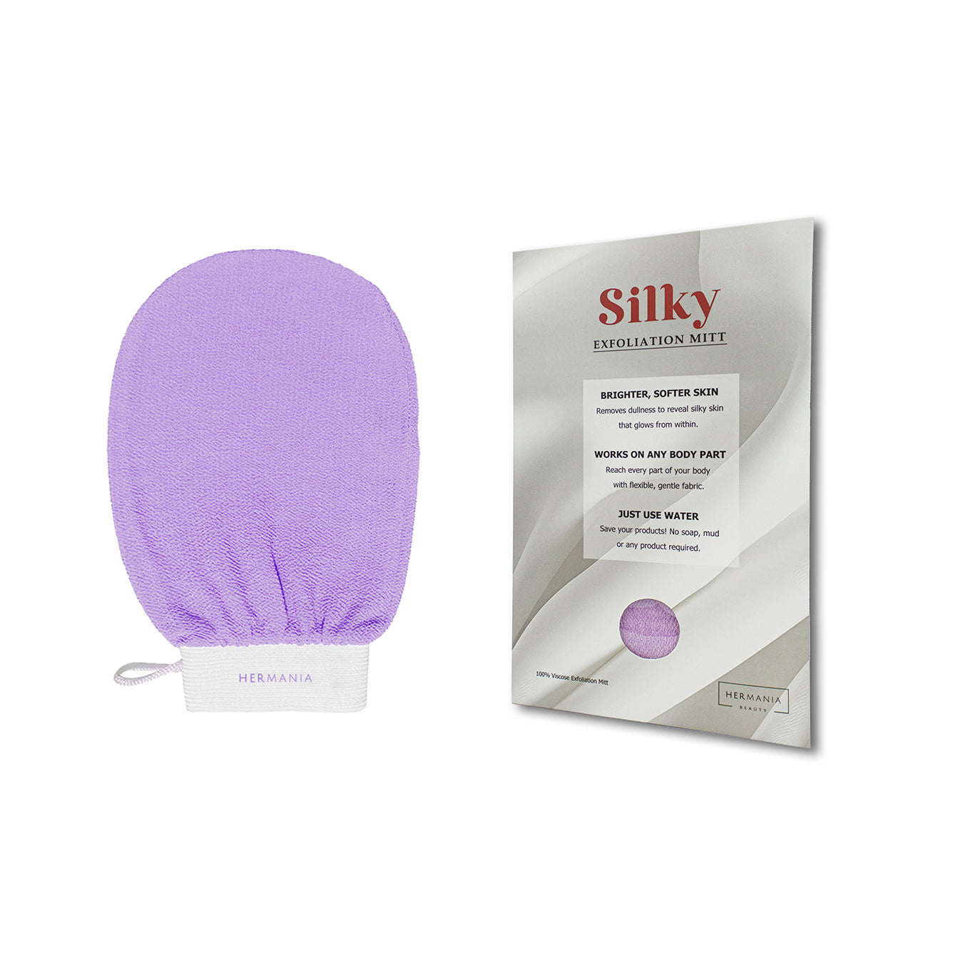 SILKY BODY EXFOLIATION MITT