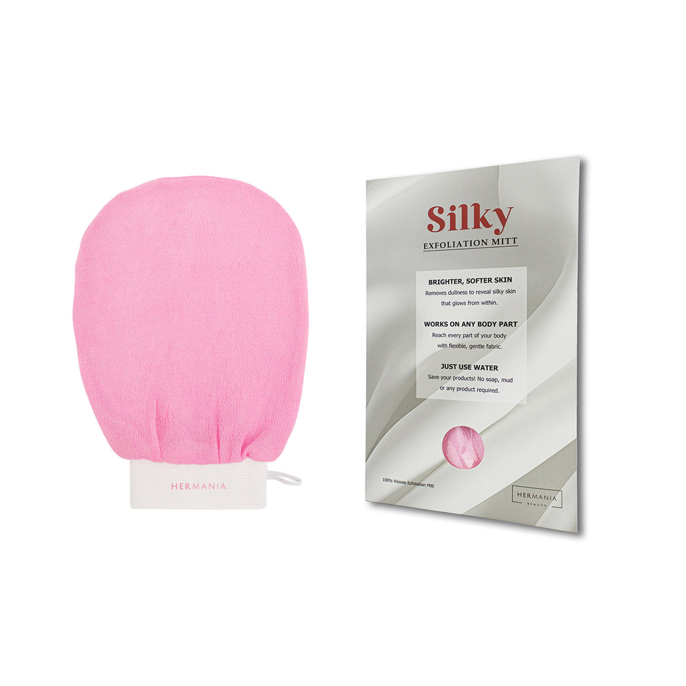 SILKY BODY EXFOLIATION MITT