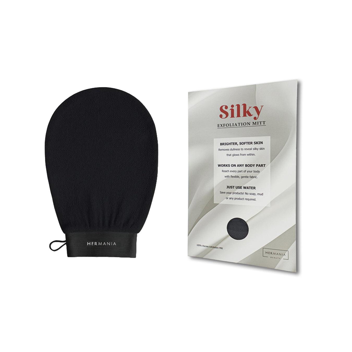 SILKY BODY EXFOLIATION MITT