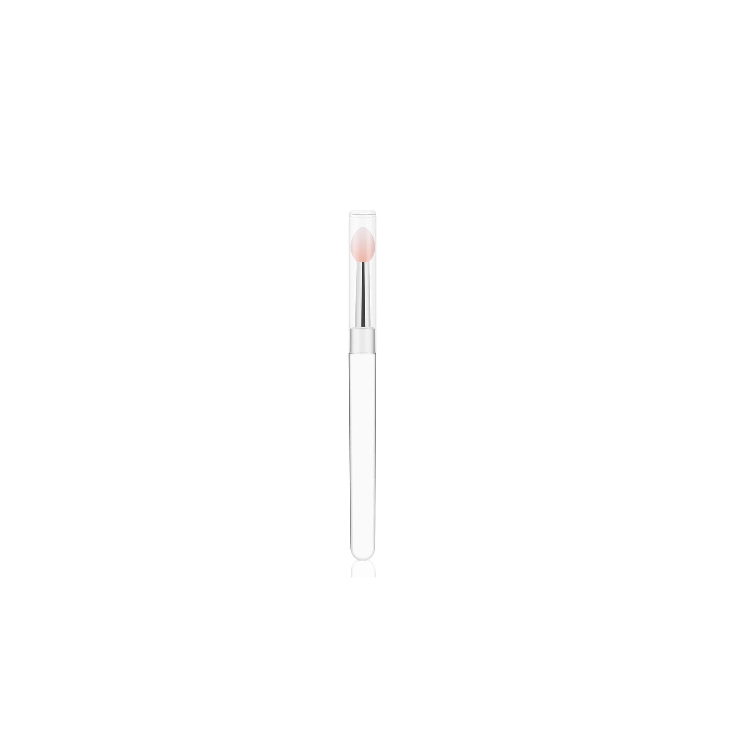 SILICONE LIP BALM BRUSH WITH COVER