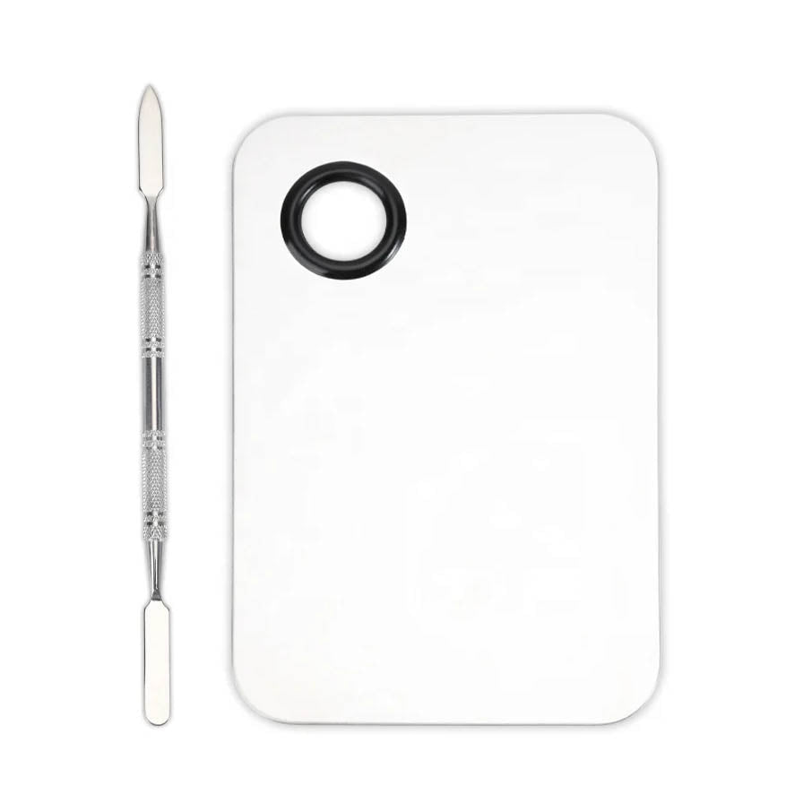 MAKEUP MIXING PALETTE AND SPATULA KIT