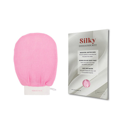 SILKY BODY EXFOLIATION MITT