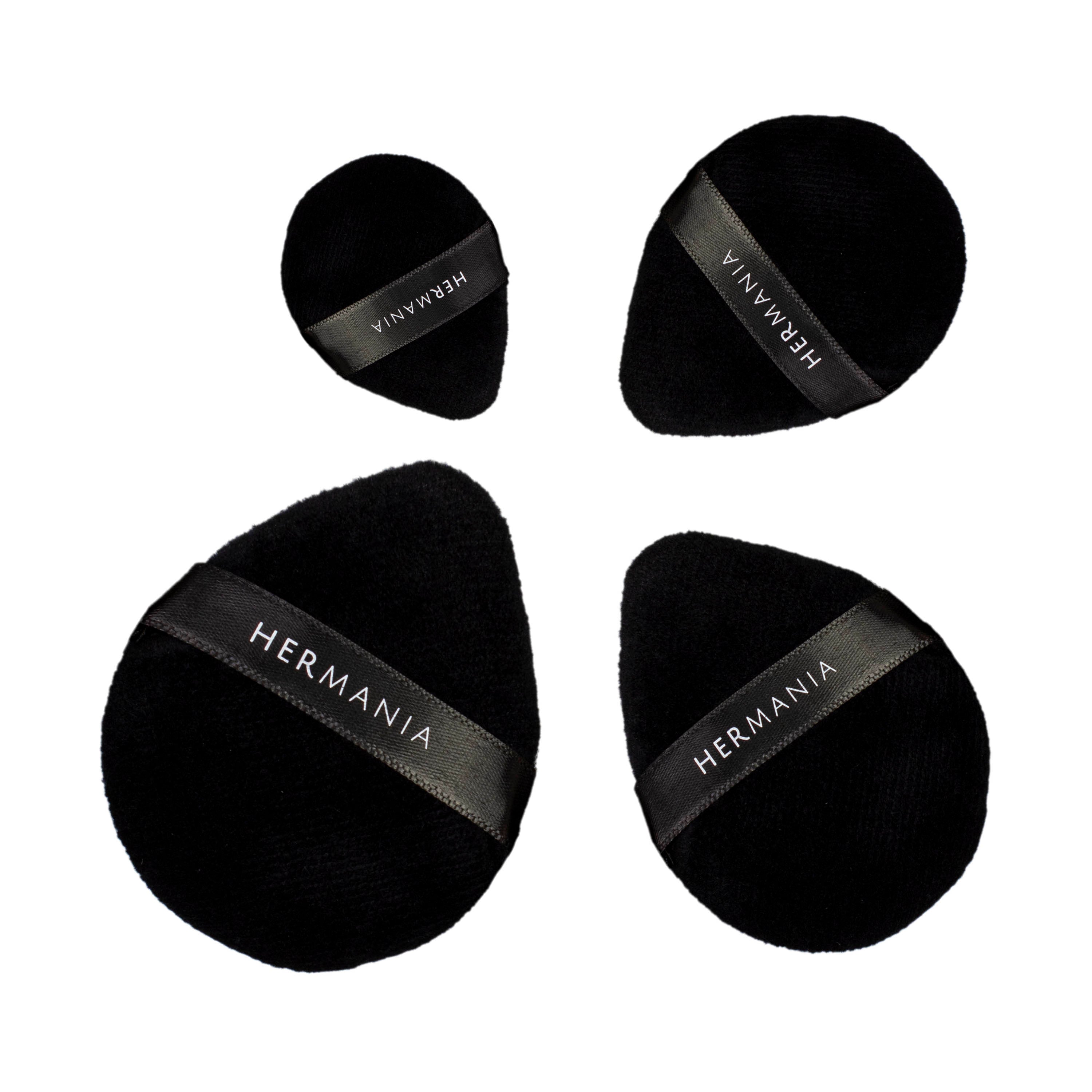 POWDER PUFFS SET - 4 PIECES – Hermania