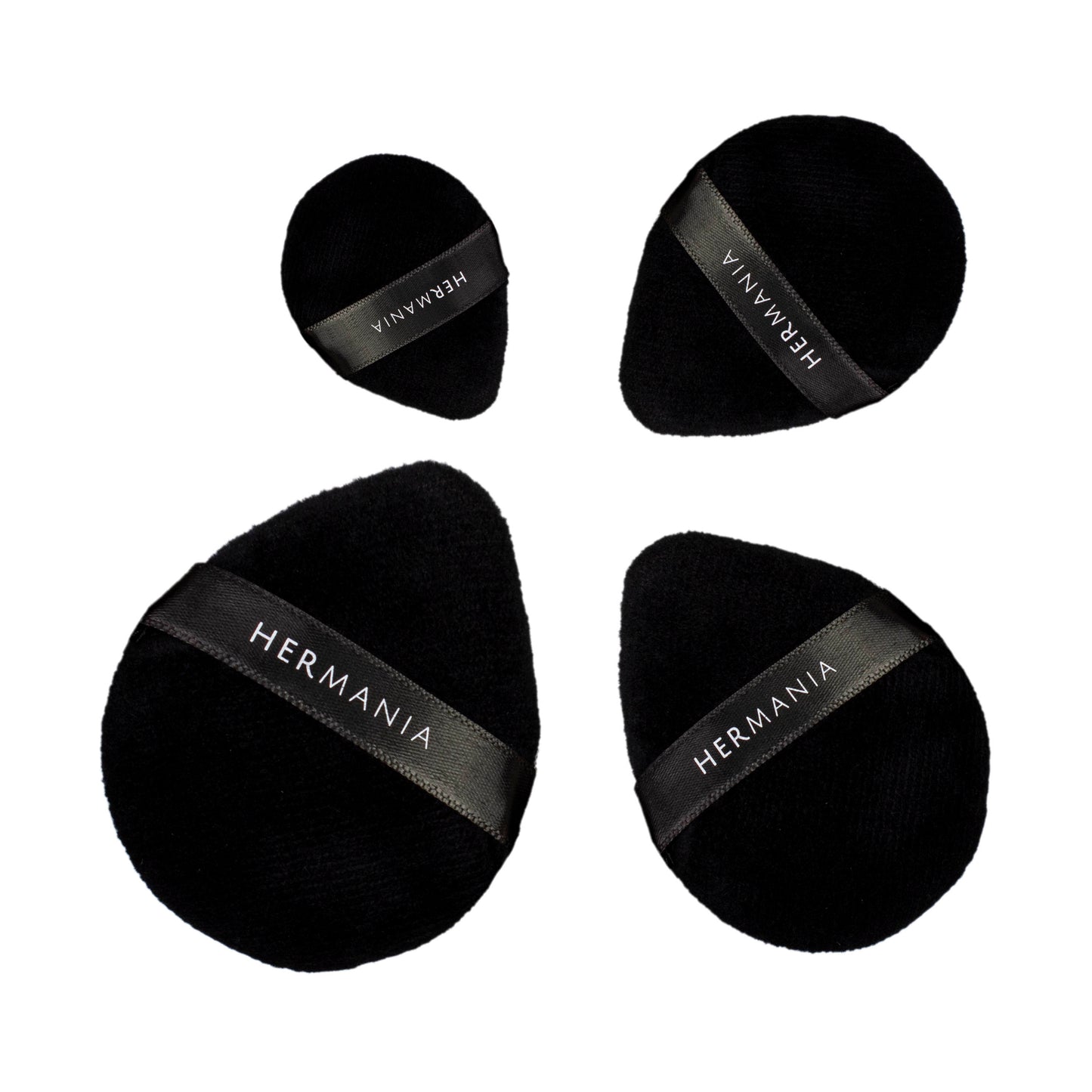 POWDER PUFFS SET - 4 PIECES
