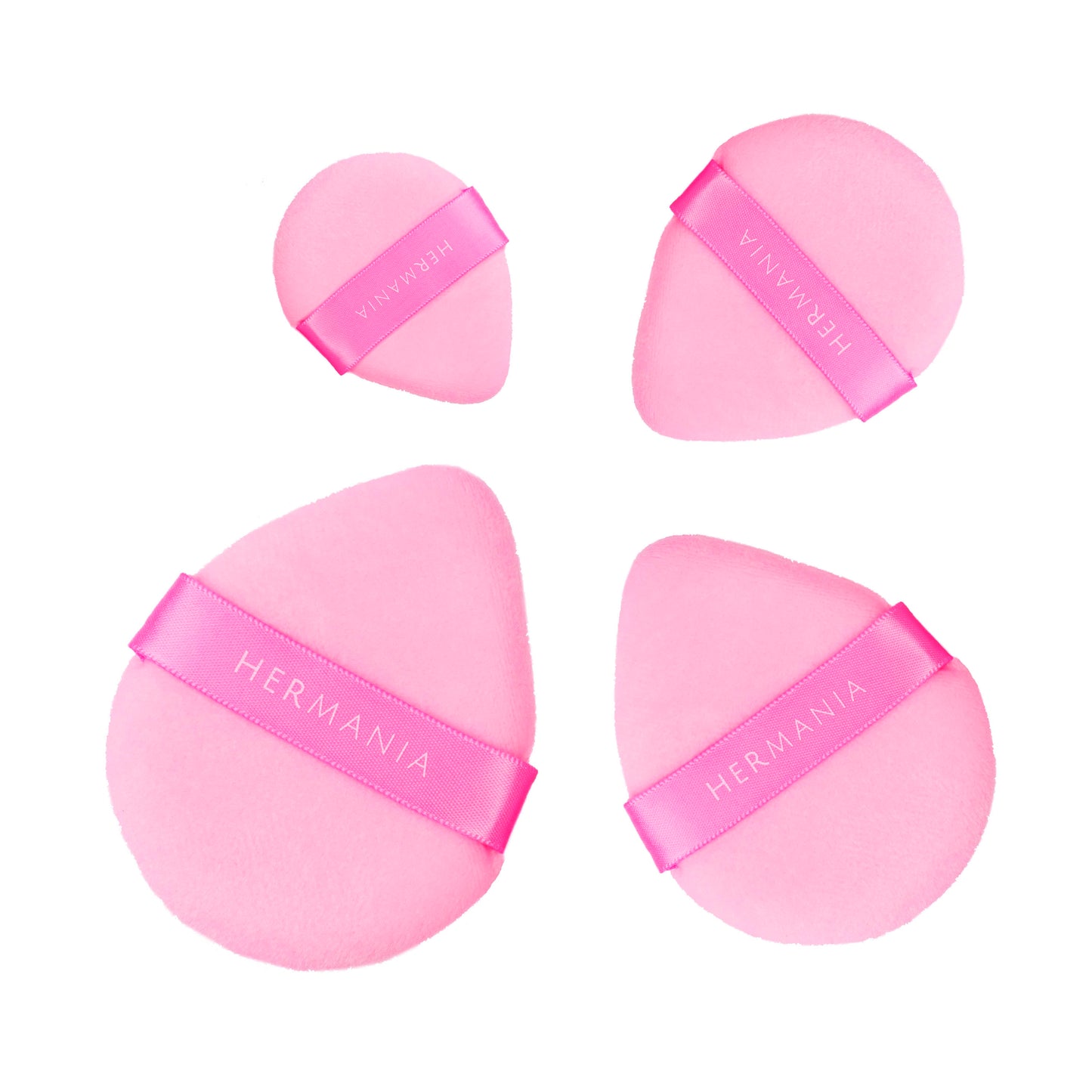POWDER PUFFS SET - 4 PIECES